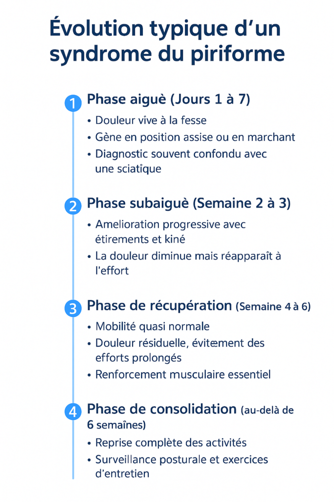 evolution du syndrome du piriforme