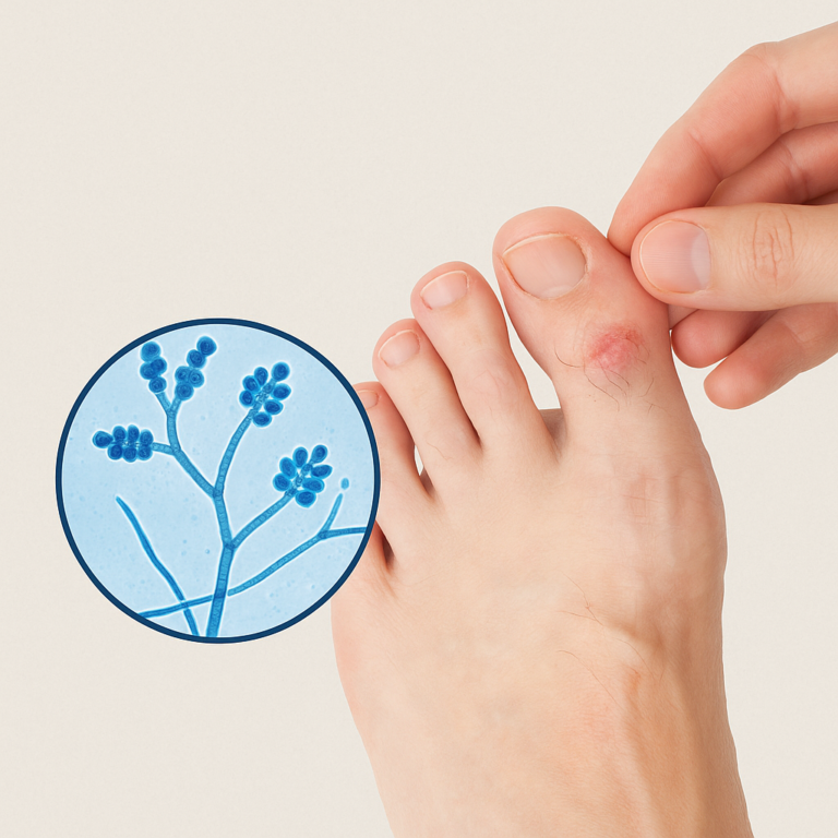 Mycose des ongles : comment reconnaître une infection à Trichophyton rubrum ?